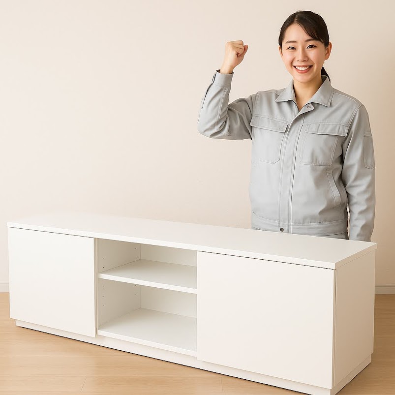 家具組立 完成写真