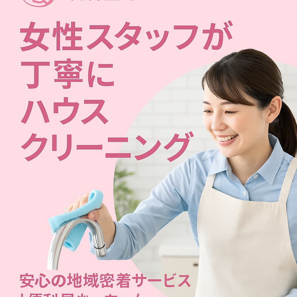 ハウスクリーニング　｜便利屋なっちゃん