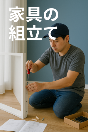 家具の組み立て