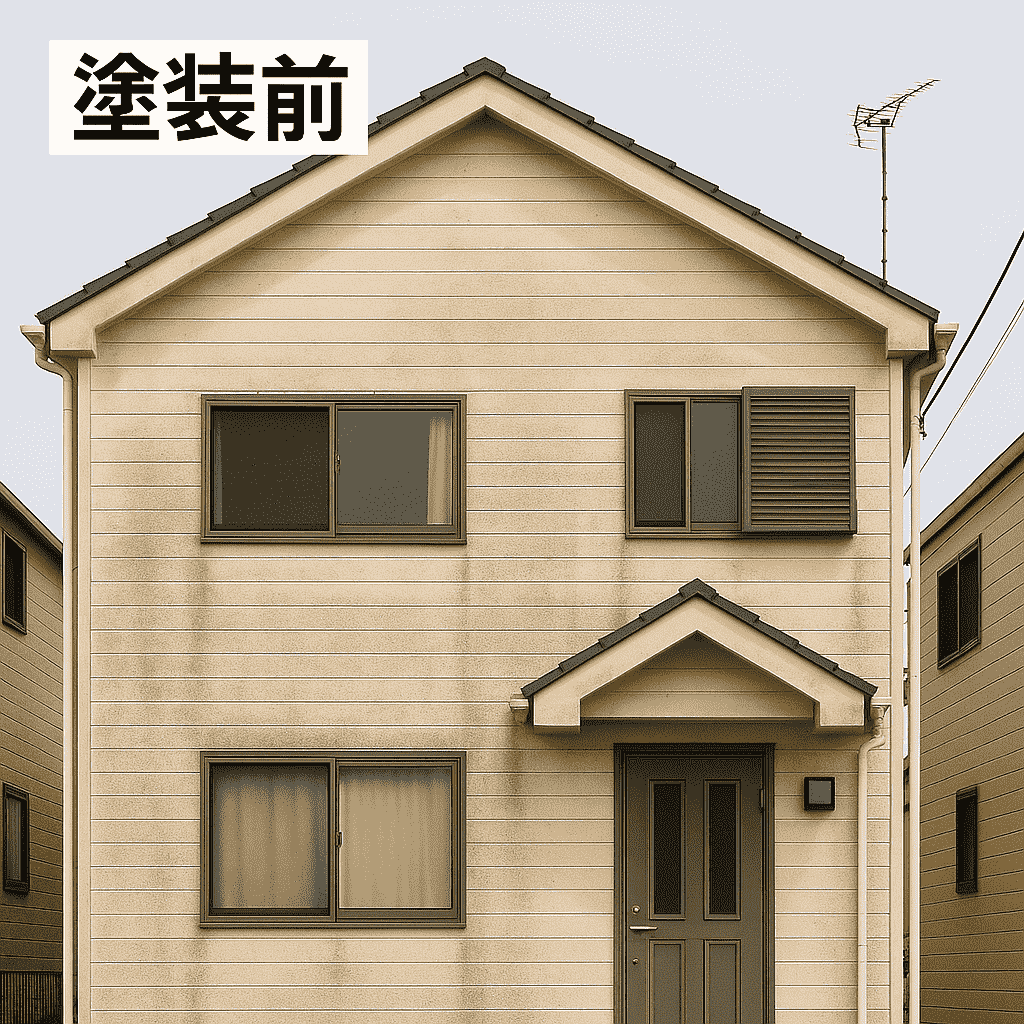 外壁塗装前