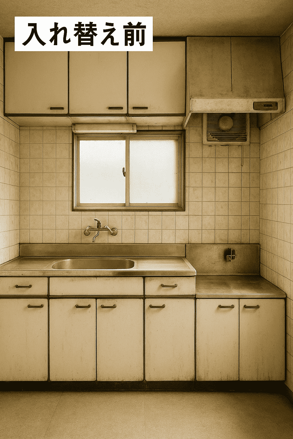 施工前 キッチン