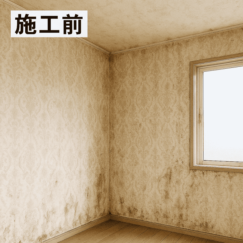 施工前 壁クロス