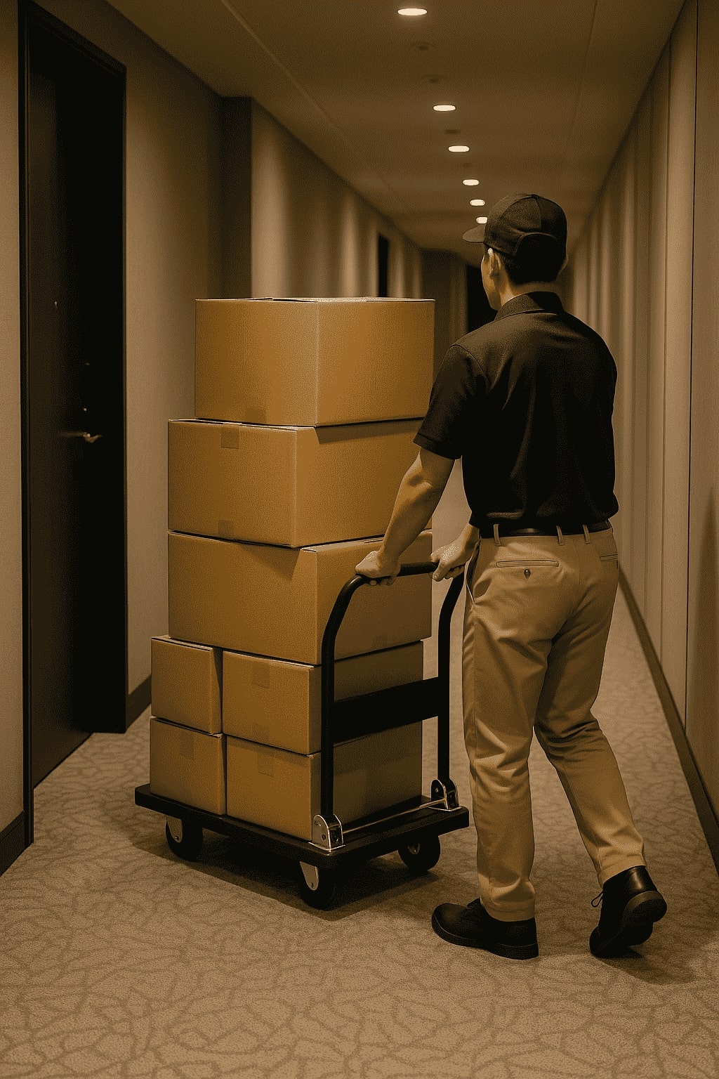 ゴミマンション片付け中