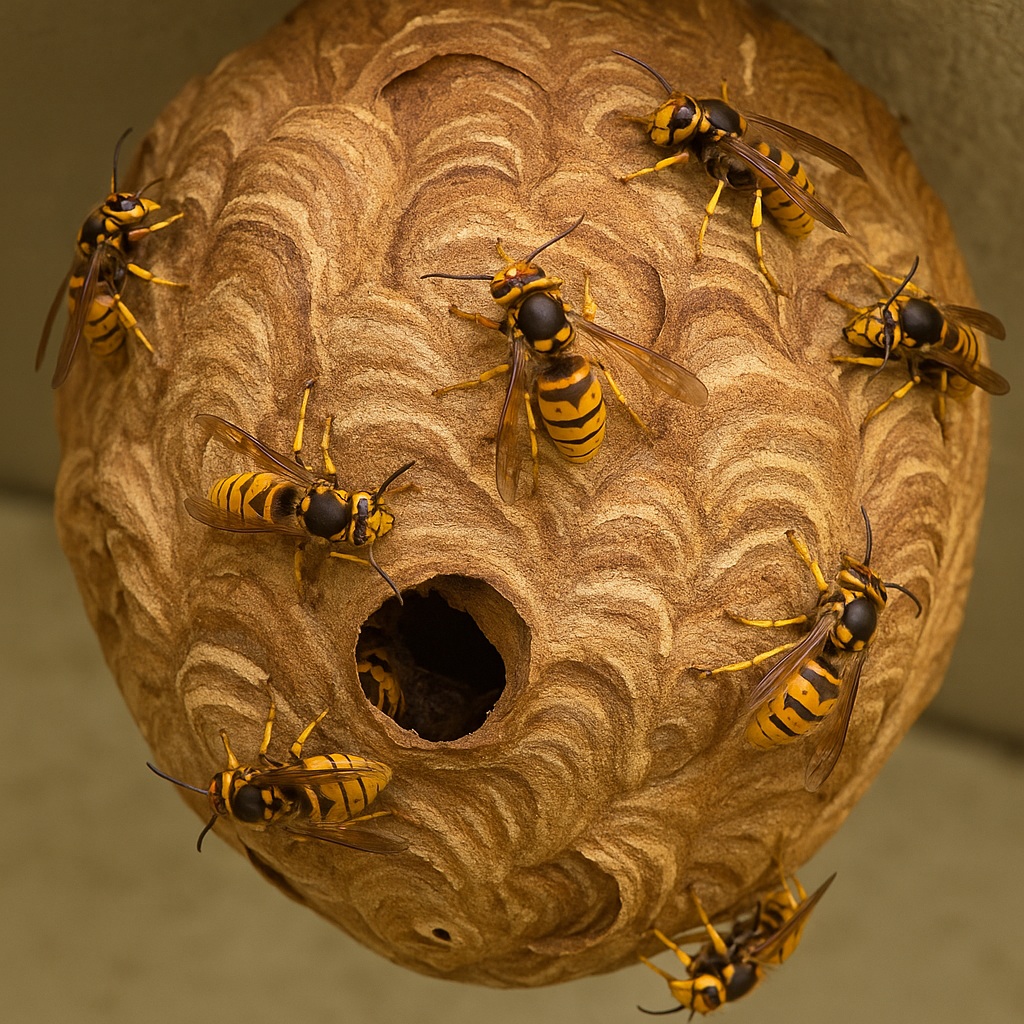 スズメバチ駆除