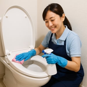 ハウスクリーニング作業写真(横浜市南区)