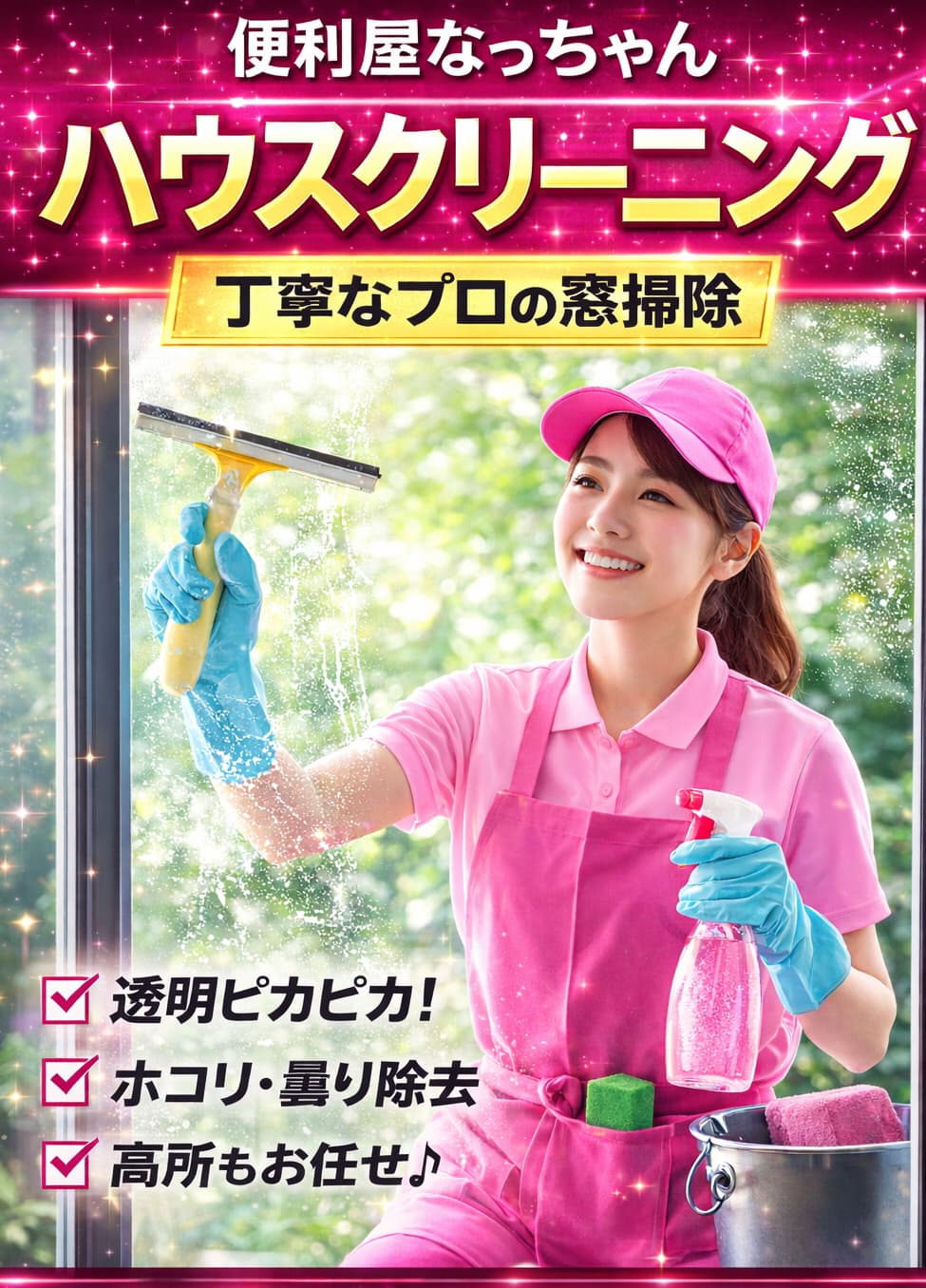 ハウスクリーニング |便利屋なっちゃん