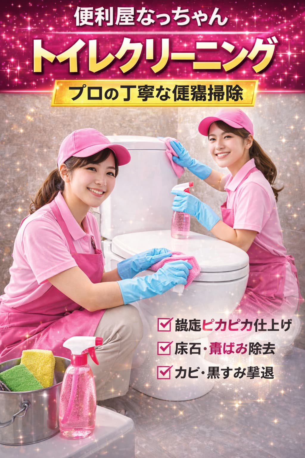 ハウスクリーニング　｜便利屋なっちゃん