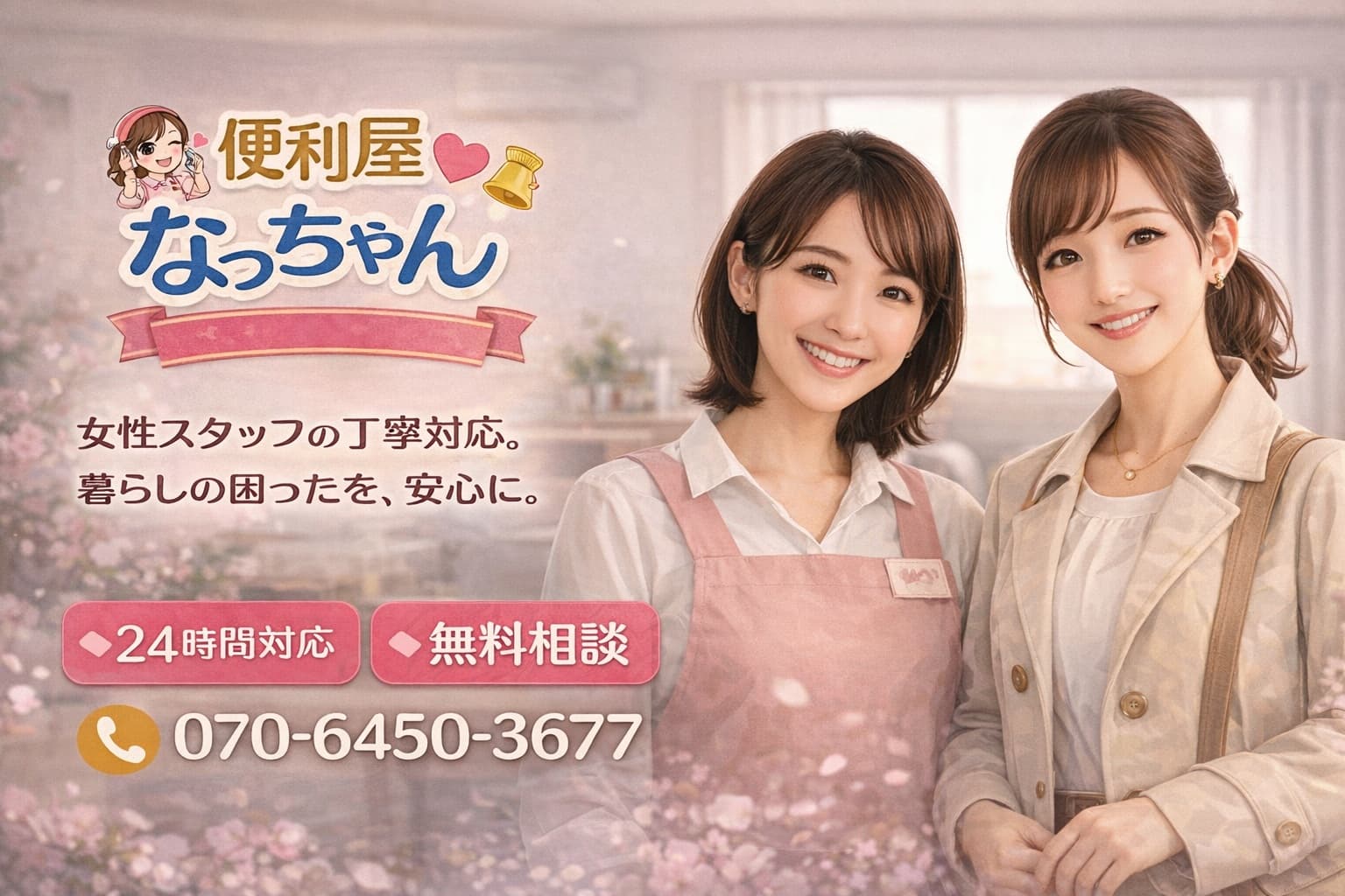 横浜　便利屋なっちゃん　ヘッダー画像