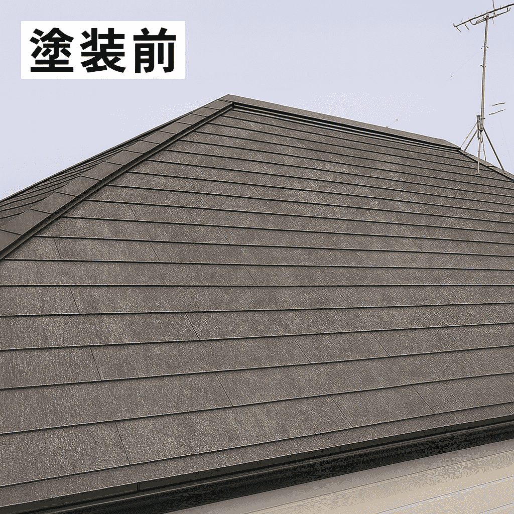 施工前 屋根